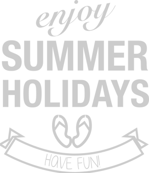 Summer Vacation Text vector