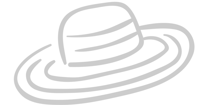 Summer Vacation Hat vector
