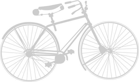 vintage bike vector