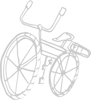 custom bicycle vector
