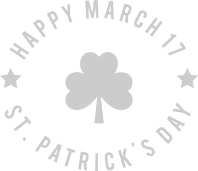 Shamrock St patrick's day vector