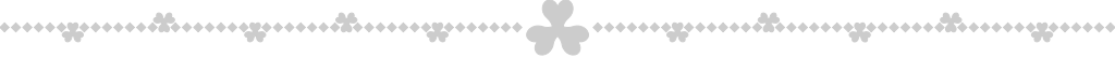 Shamrock border vector