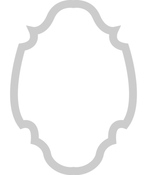 Shield outline vector