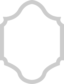Shield outline vector