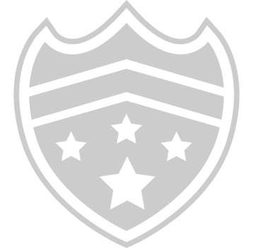 Shield star vector