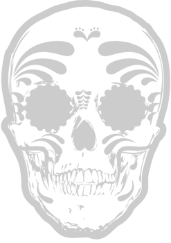 Sugar skull vector