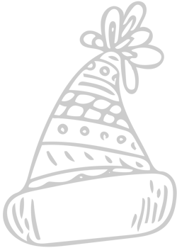 Winter Vacation Hat vector