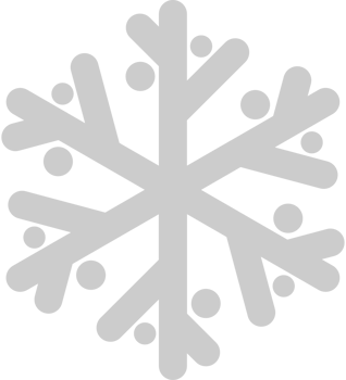 Winter Vacation Snowflake vector