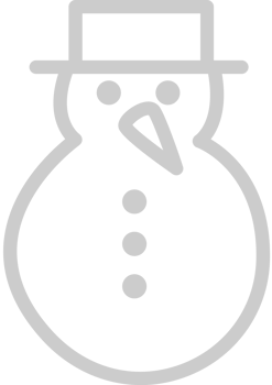 Winter vacation Snowman vector