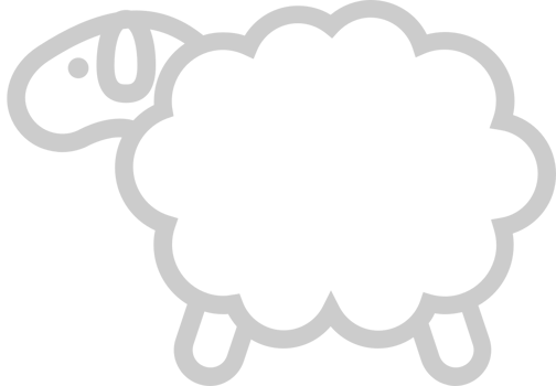 Animal Causes Sheep vector