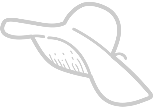 Beach Hat vector