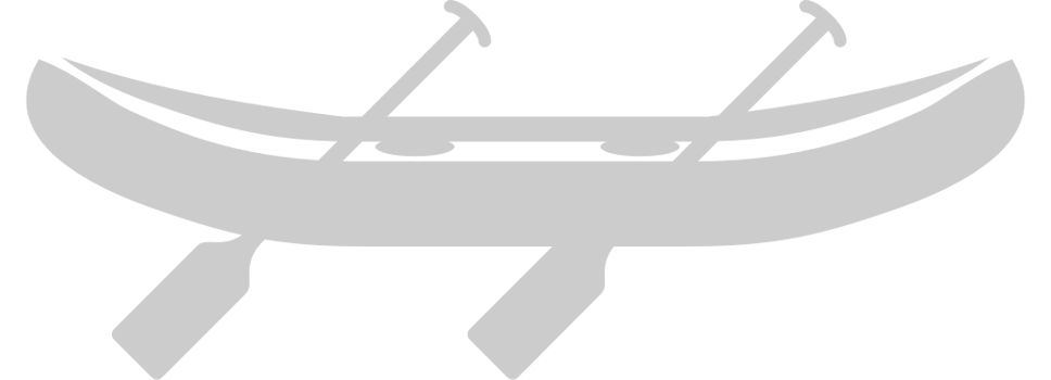 camping canoe vector