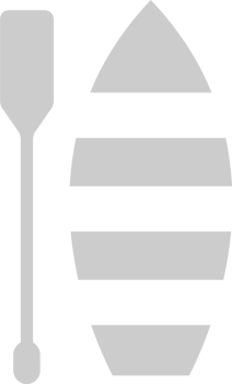 camping canoe vector