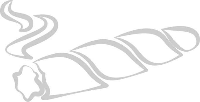 Smoke cigar vector