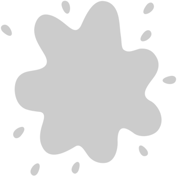 Splatter cute vector
