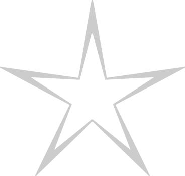 Star outline vector