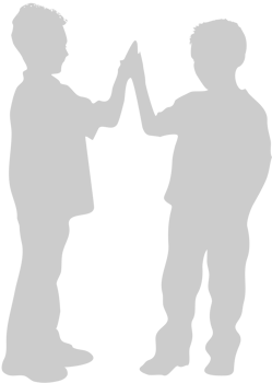 Children Boys vector