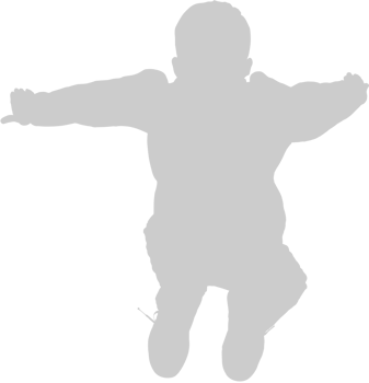 Children Jump vector