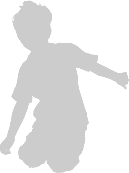 Children Jump vector