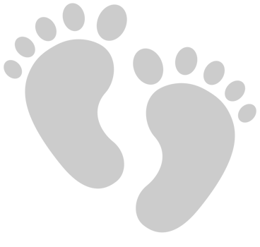 Footprints vector