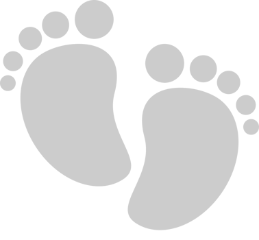 Footprints vector