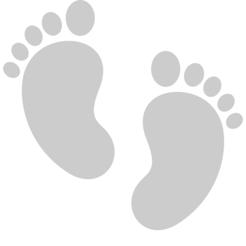 Footprints vector