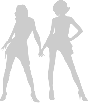 Friends Couple vector