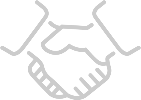 Friends Handshake vector