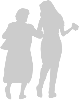 Friends Couple vector