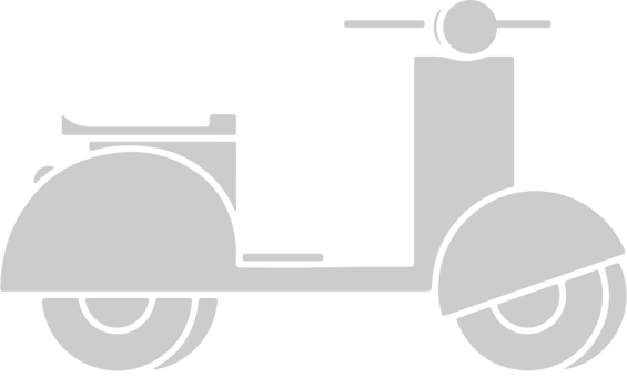 scooter motorcycle vector