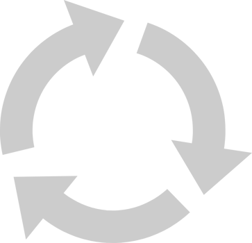 roundabout road sign vector