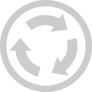 roundabout ahead sign vector
