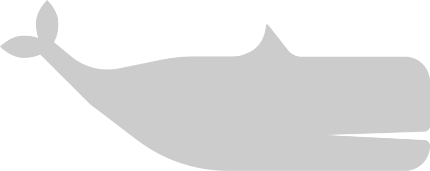 Whale vector