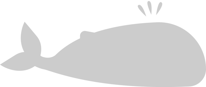 Whale vector