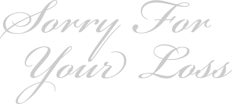 In Memory Of Text vector