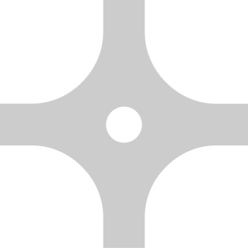 roundabout four road map tool vector