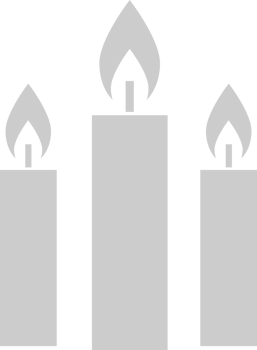 In Memory Of Candles vector