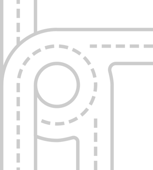roundabout road map vector