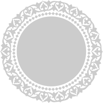 Decoration frame circle vector