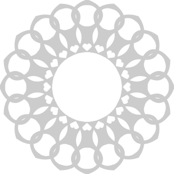 Decoration abstract circle vector