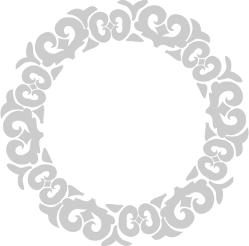 Decoration abstract circle vector