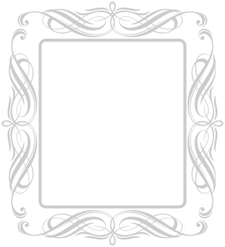 Decoration frame rectangle vector