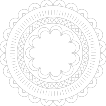 Decoration flower abstract vector