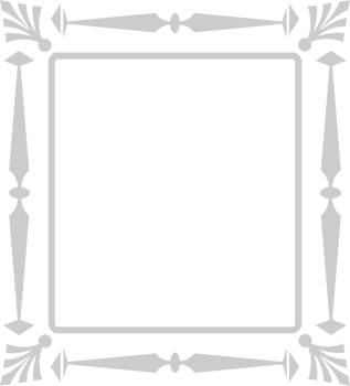 Decoration rectangle frame vector