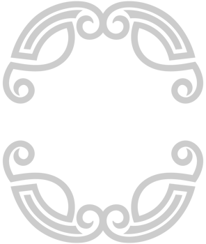 Decoration scroll work frame vector