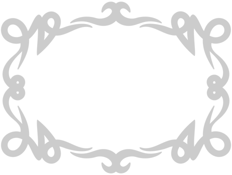 Decoration scroll work frame vector