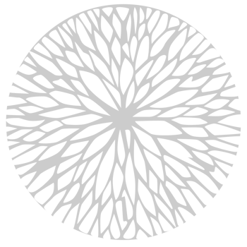 Decoration circle root vector