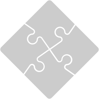 Puzzle Pieces Square vector
