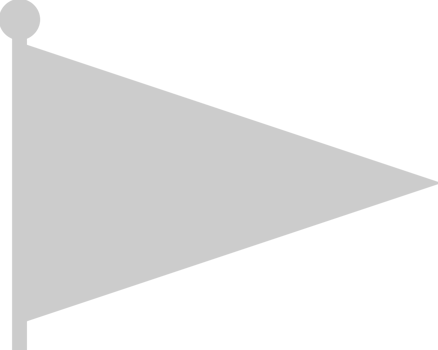 Flag triangle vector