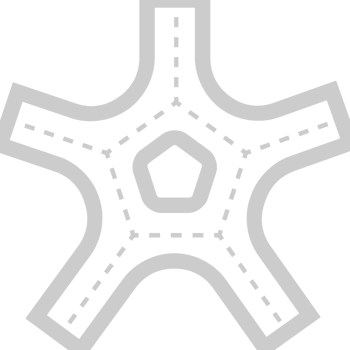 Roads Roundabout vector